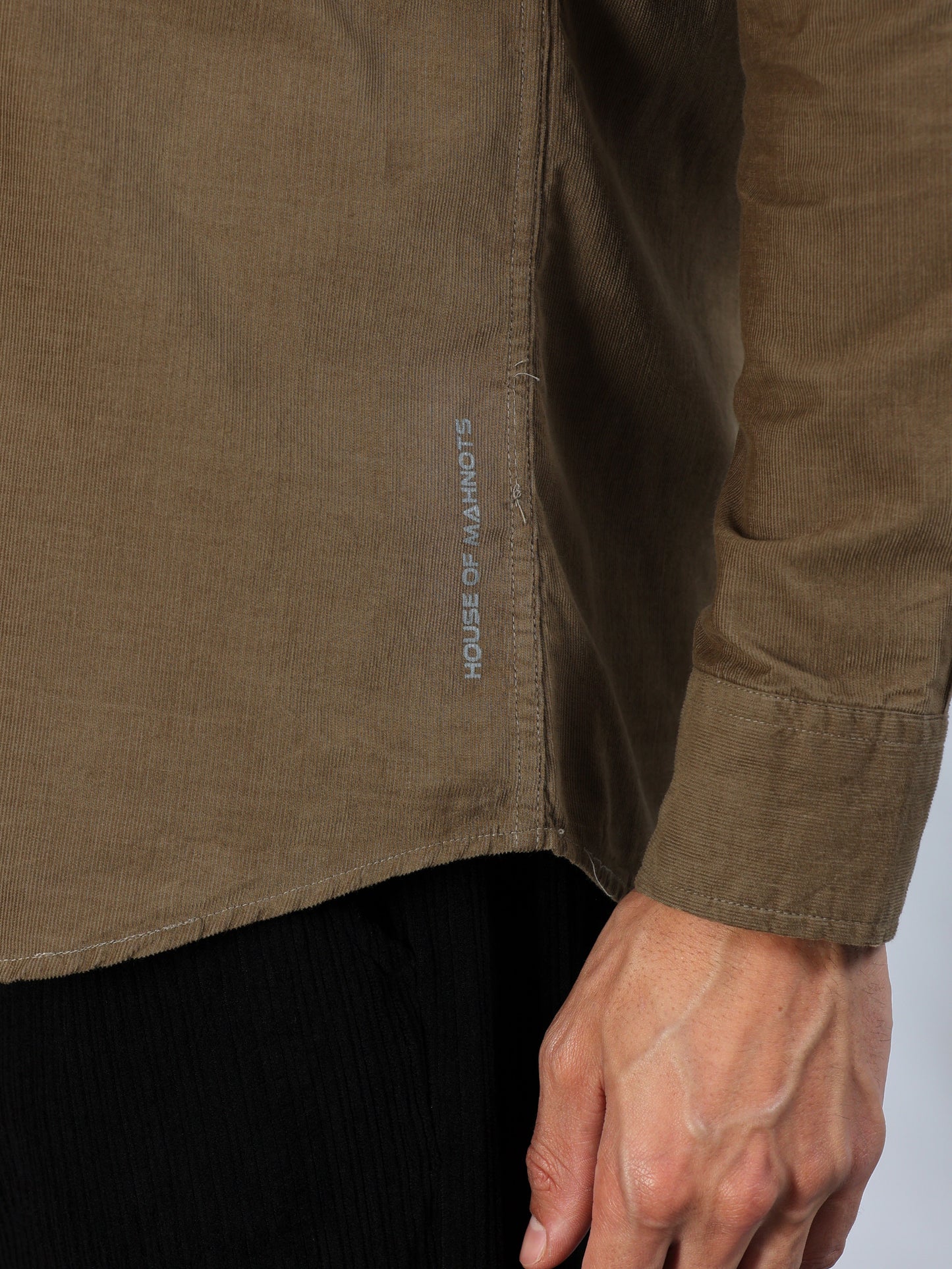 Cordoba Otter Brown Corduroy shirt