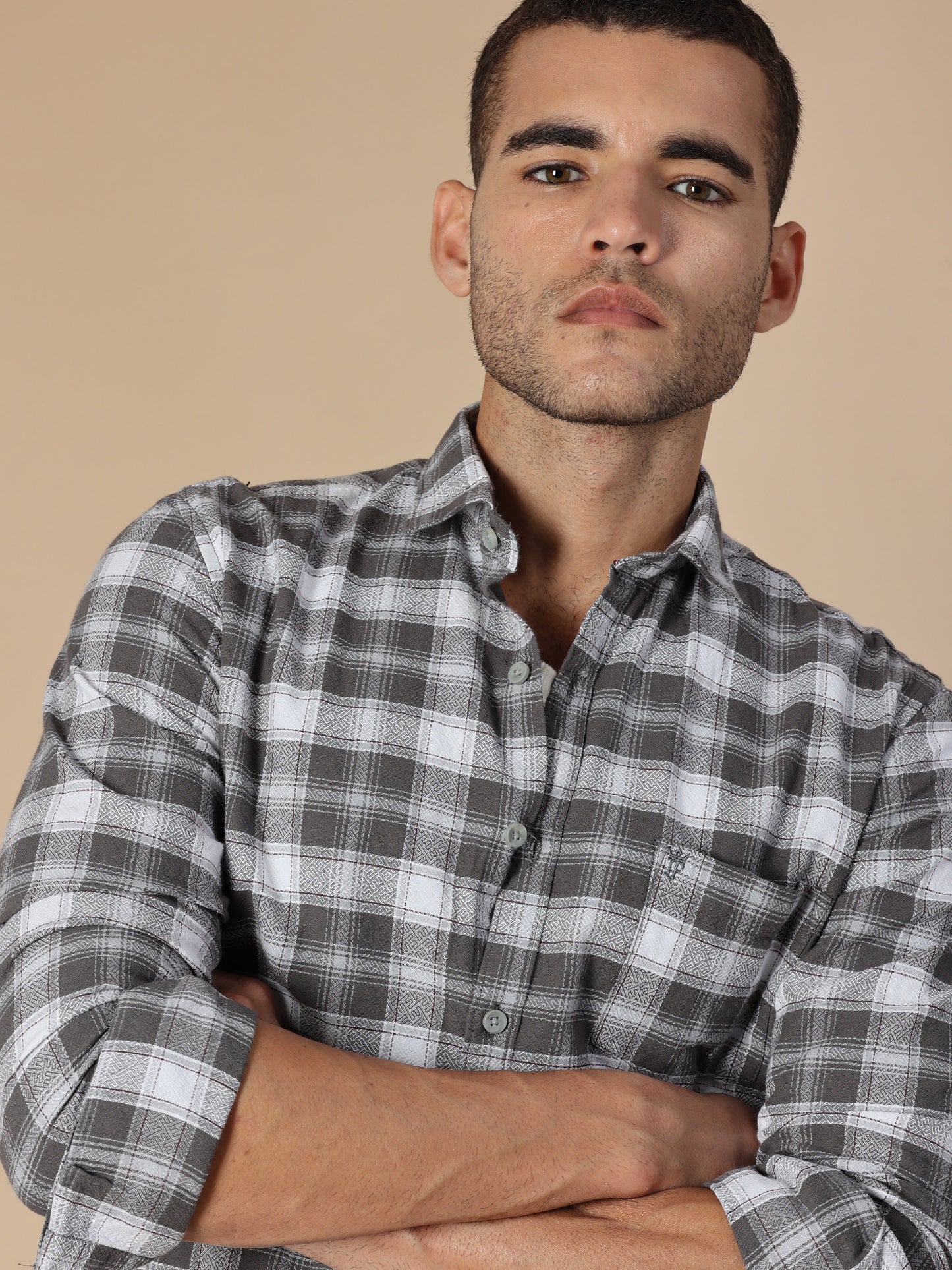 Scuderia Black Eel Check Shirt