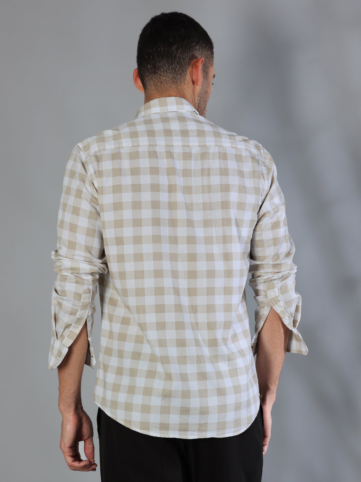 Ufa Vanilla Check shirt