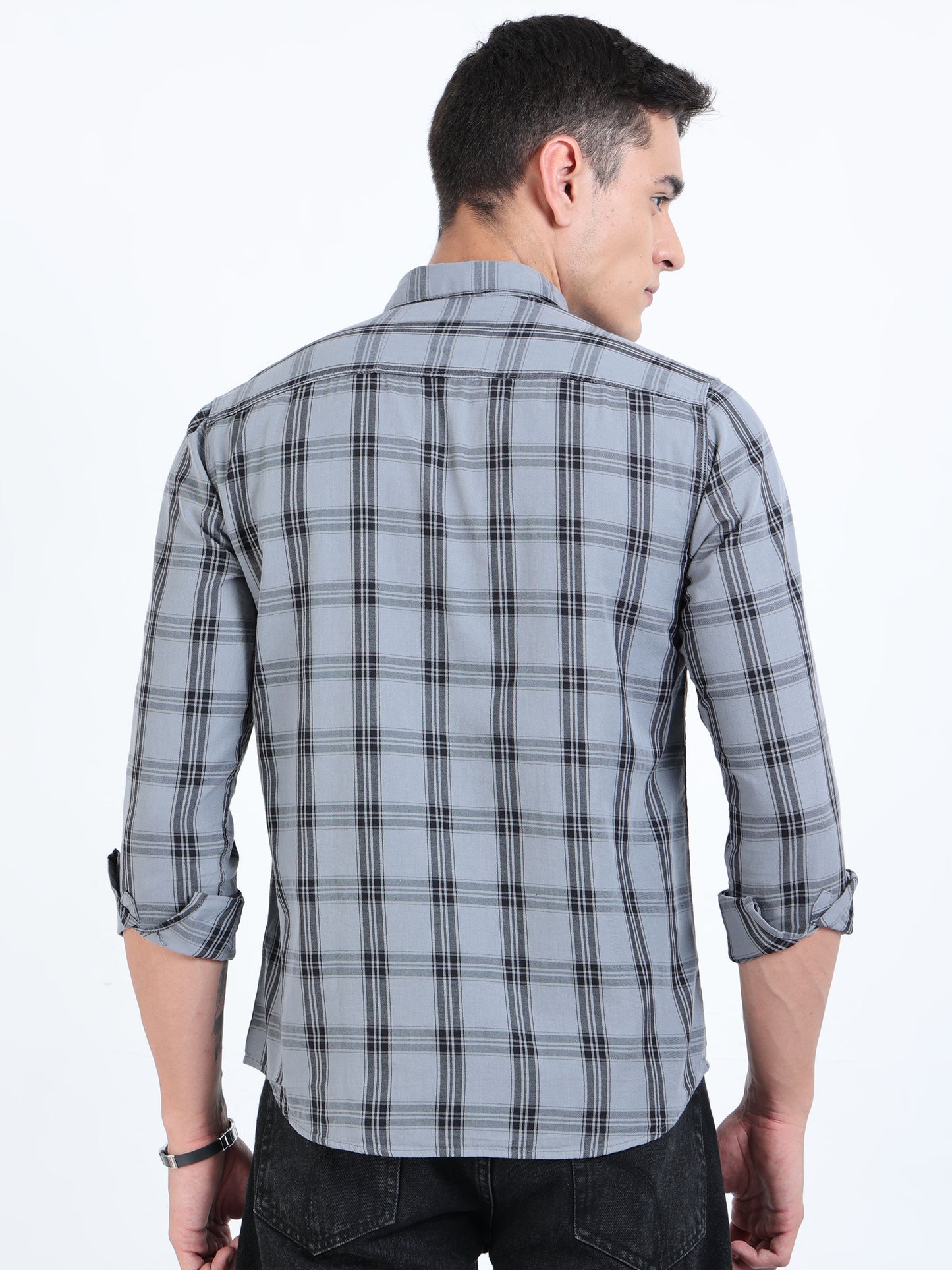 Kobe Rock Blue Check shirt