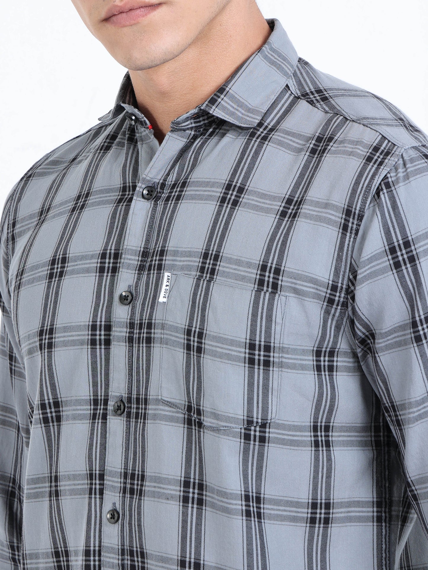 Kobe Rock Blue Check shirt