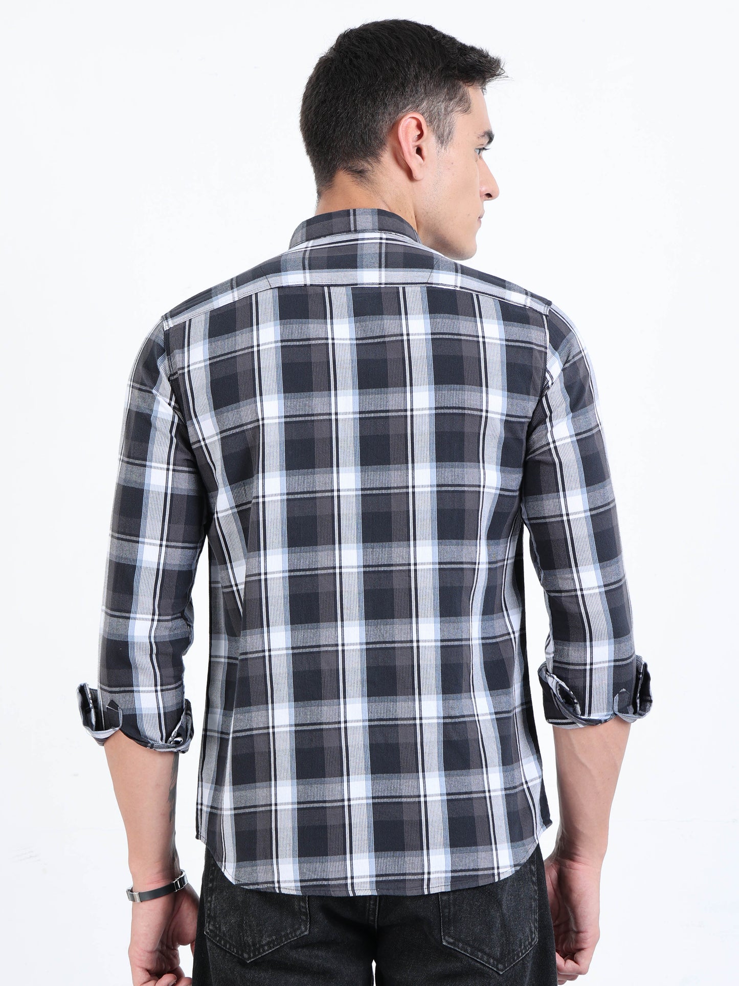 Phoenix Charcoal Check Shirt