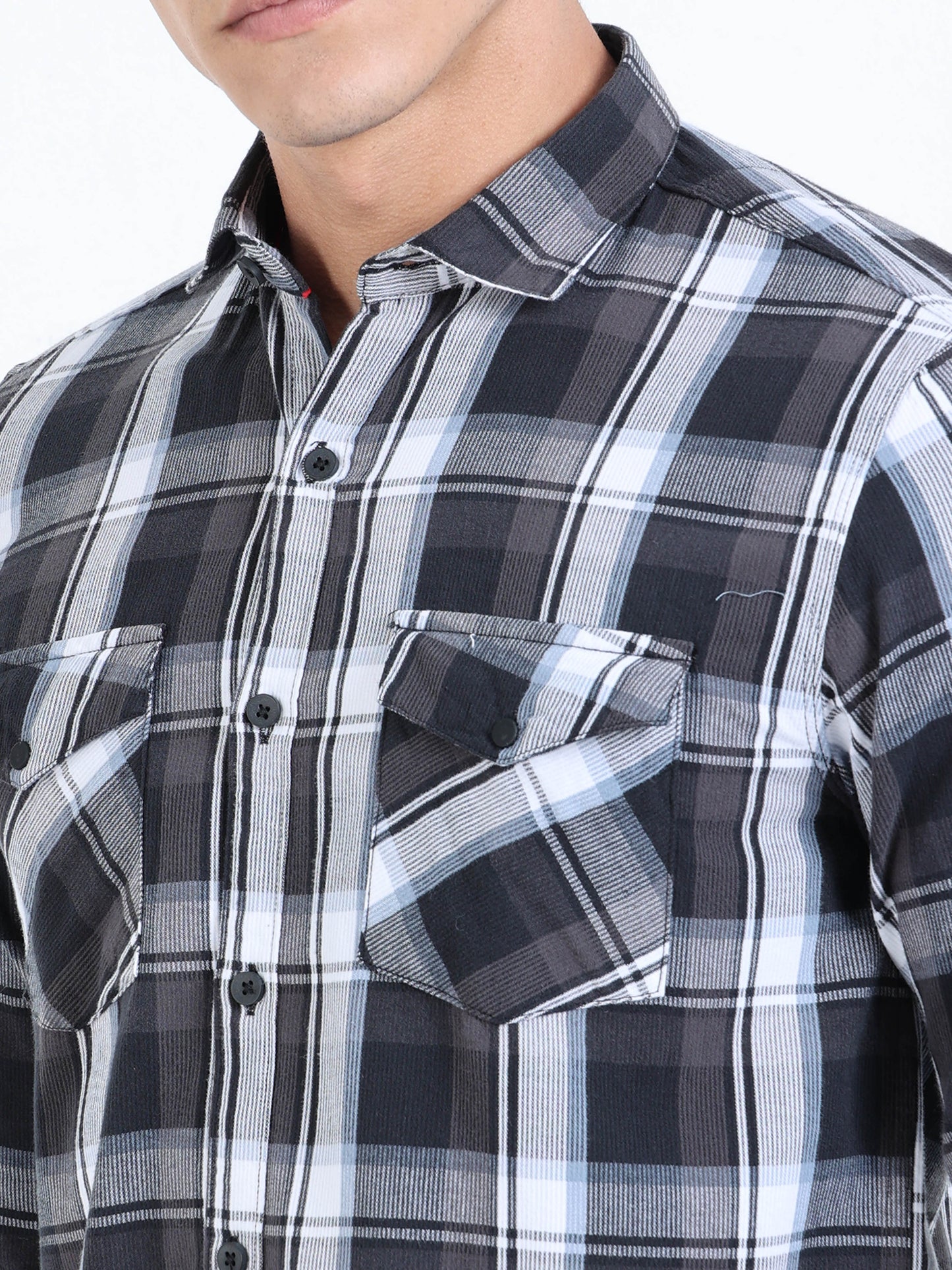 Phoenix Charcoal Check Shirt