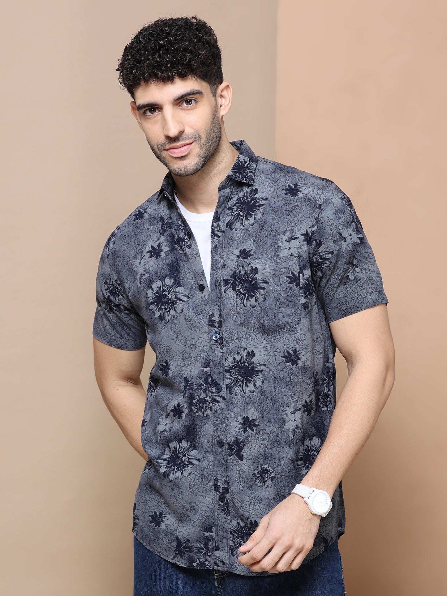 Bogota Trendy Printed Shirt