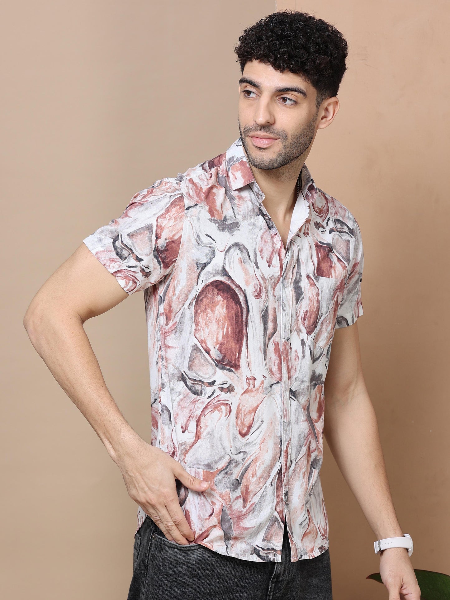 Algiers Essence Rayon Viscose Shirt