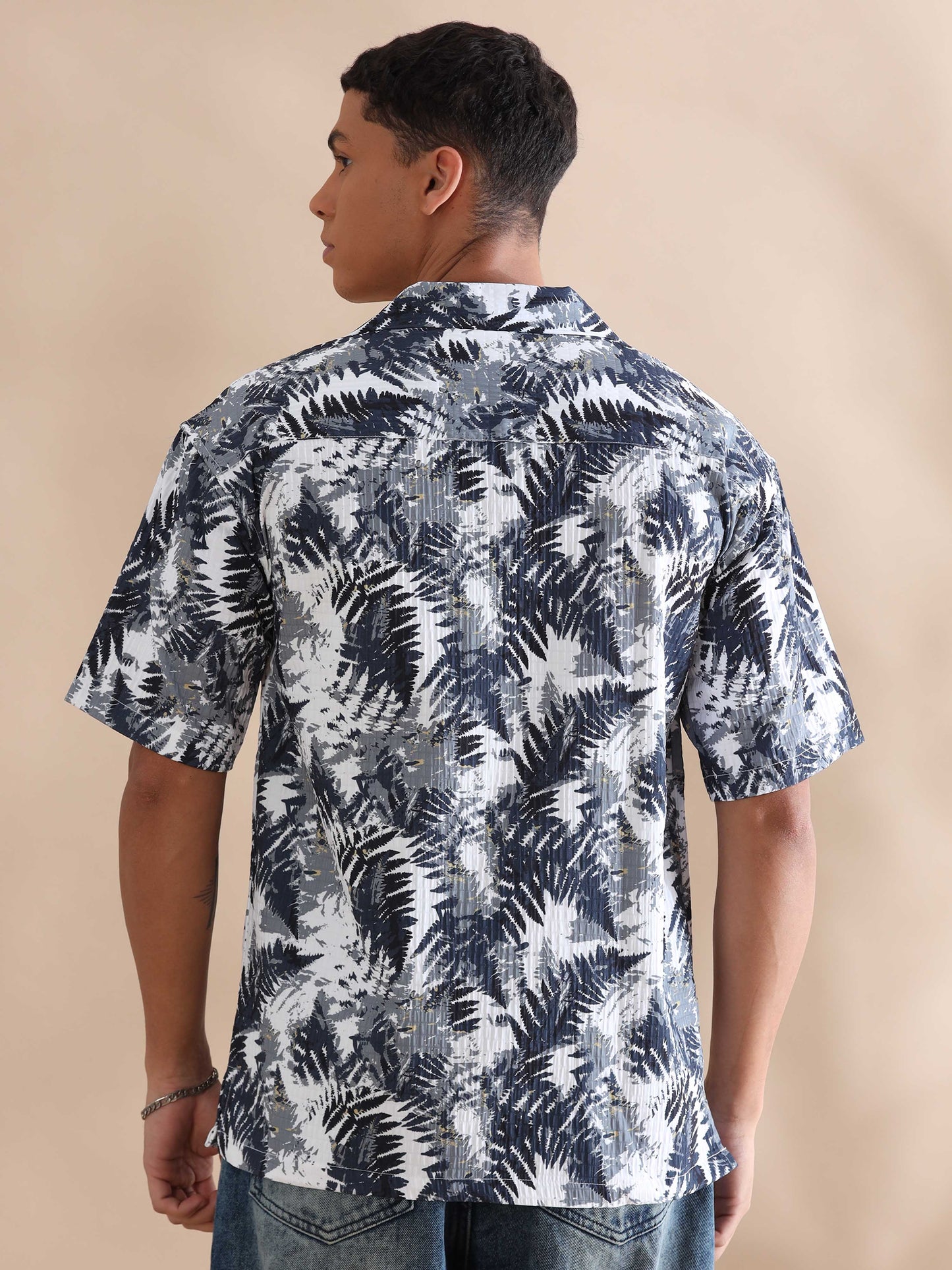 Indianapolis Tropical Cuban Collar Shirt