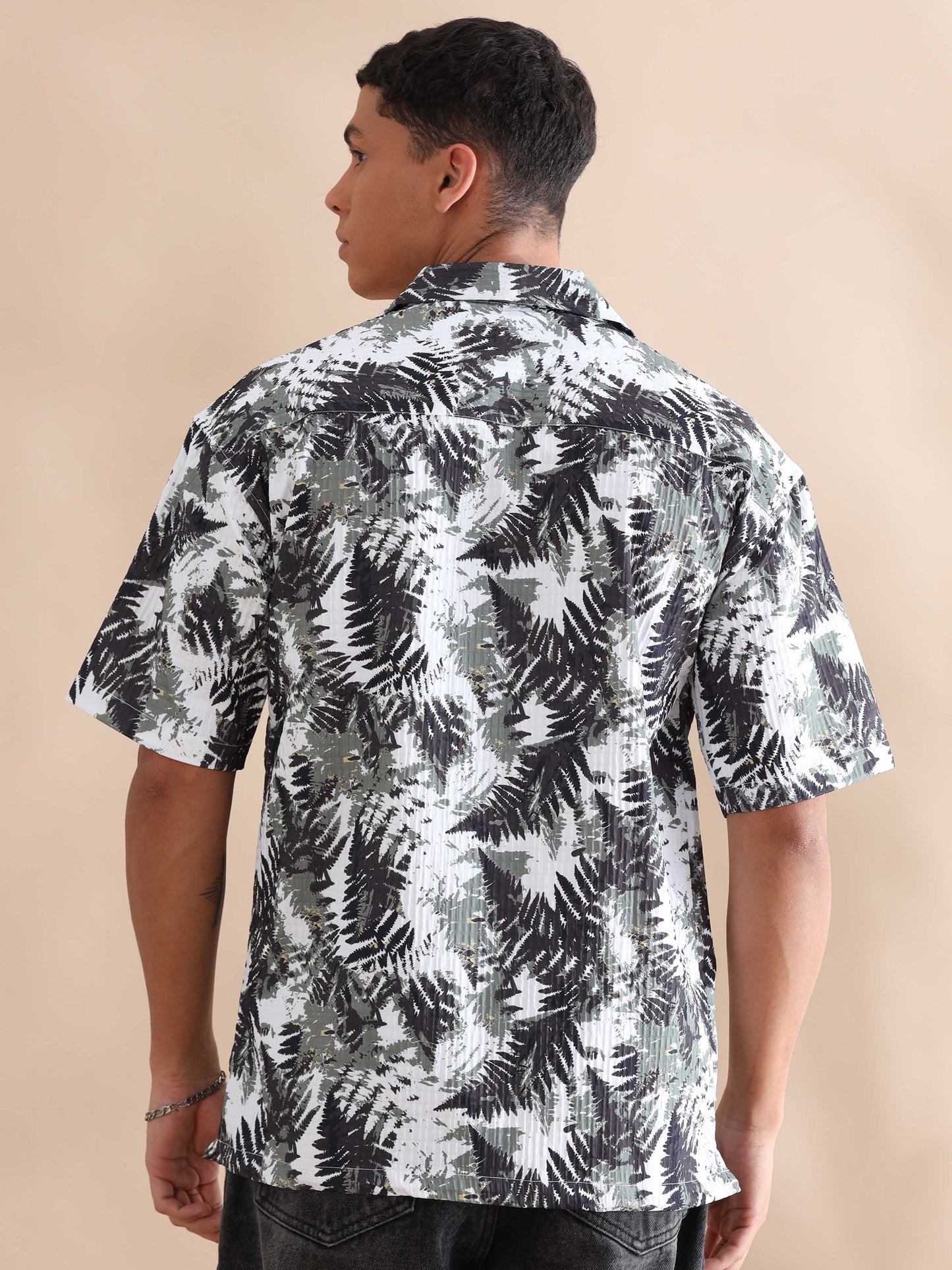 Indianapolis Tropical Cuban Collar Shirt