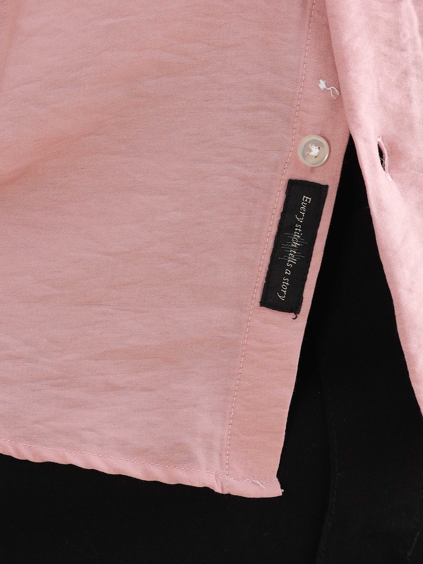 Pink Imported Crush Solid Shirts Mens