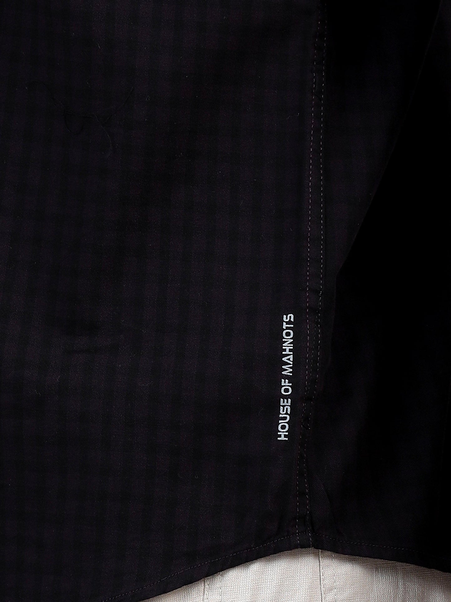 Lagos Black & Magenta Check Shirt for Men