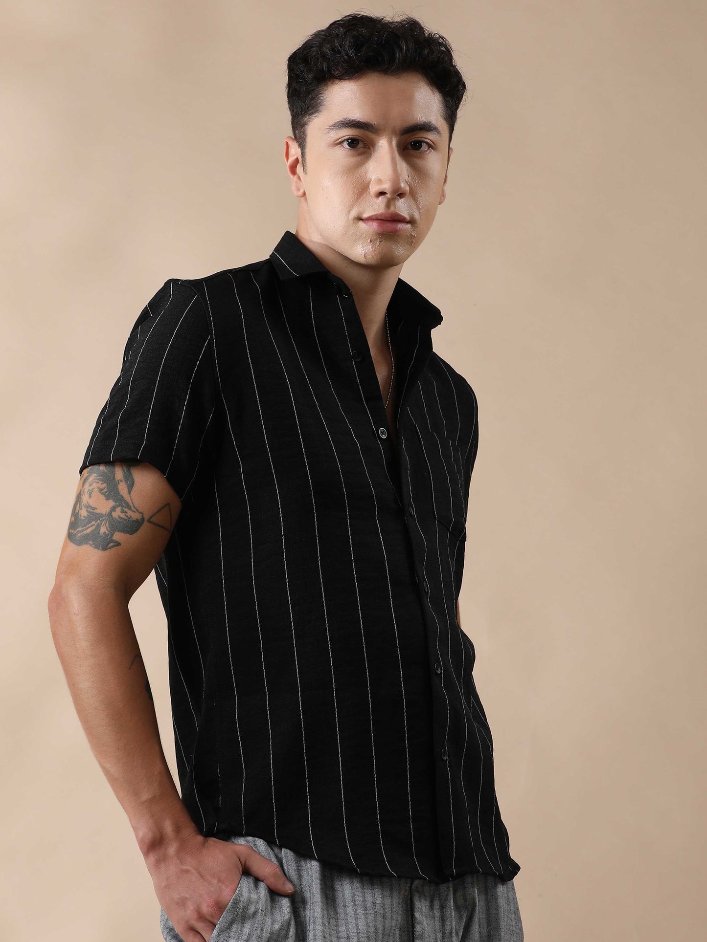 Contemporary Class Dunkirk Striped Shirt