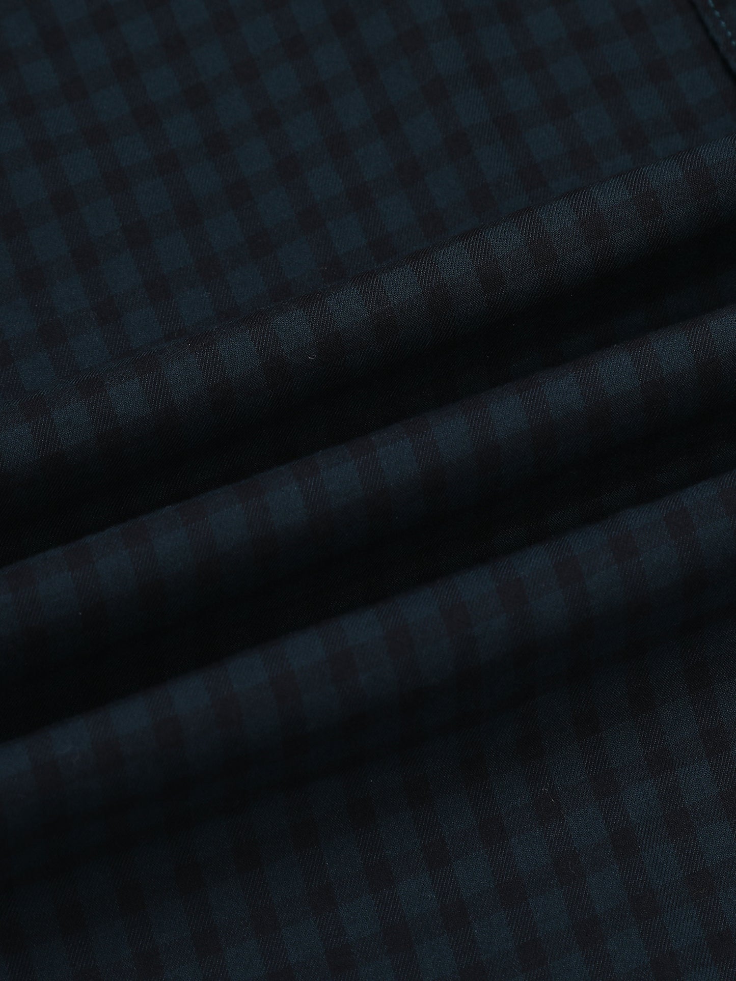 Lagos Green and black Timeless check shirt