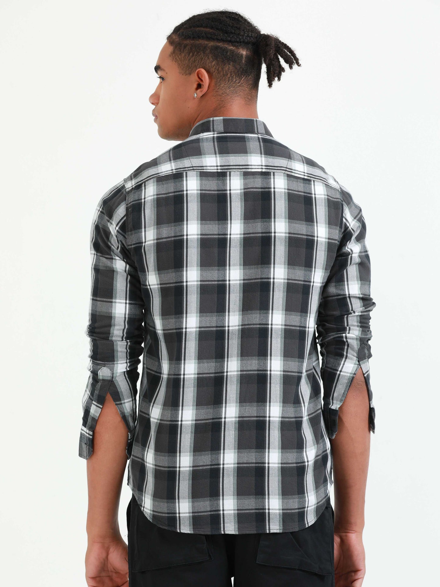 Phoenix Black Eel Check Shirt