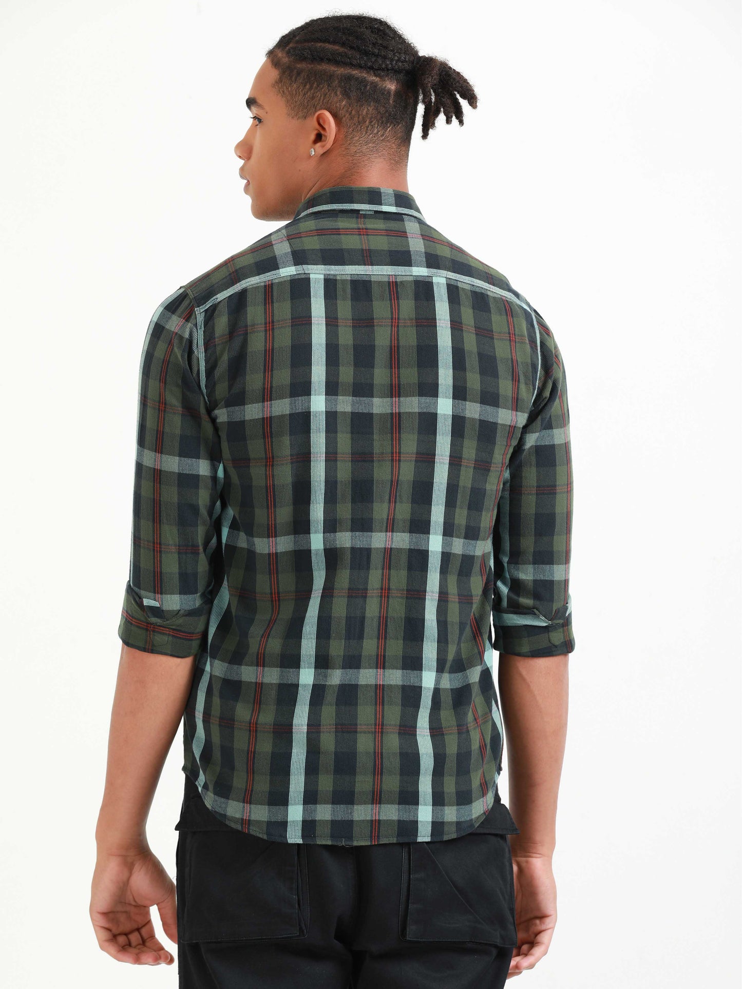 Phoenix Green Check Shirt