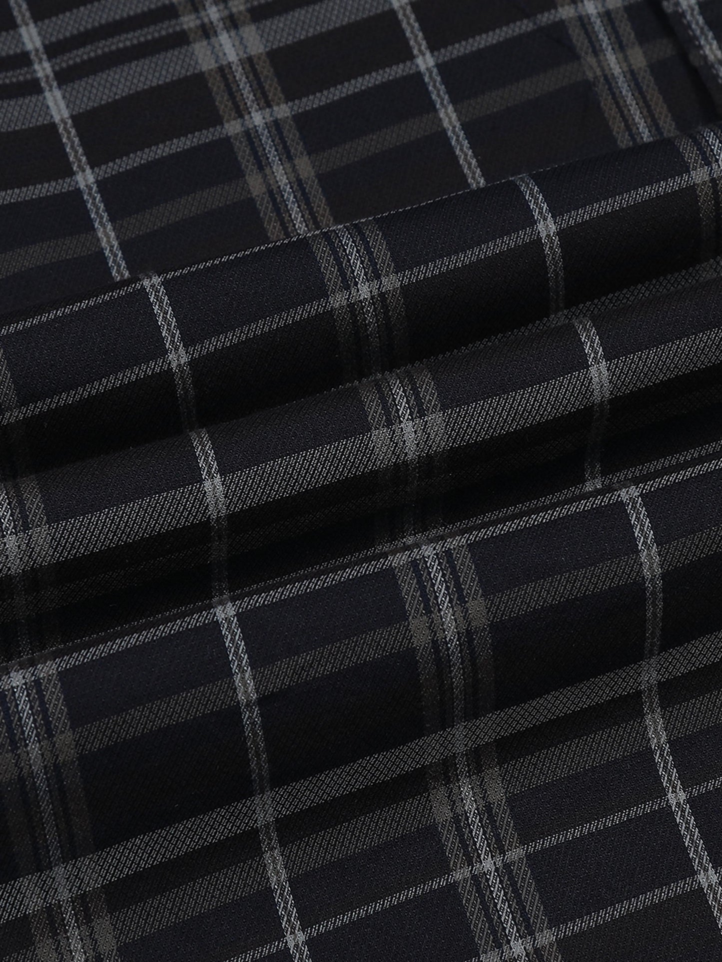 Darwin Black and Grey Timeless Checks Shirt