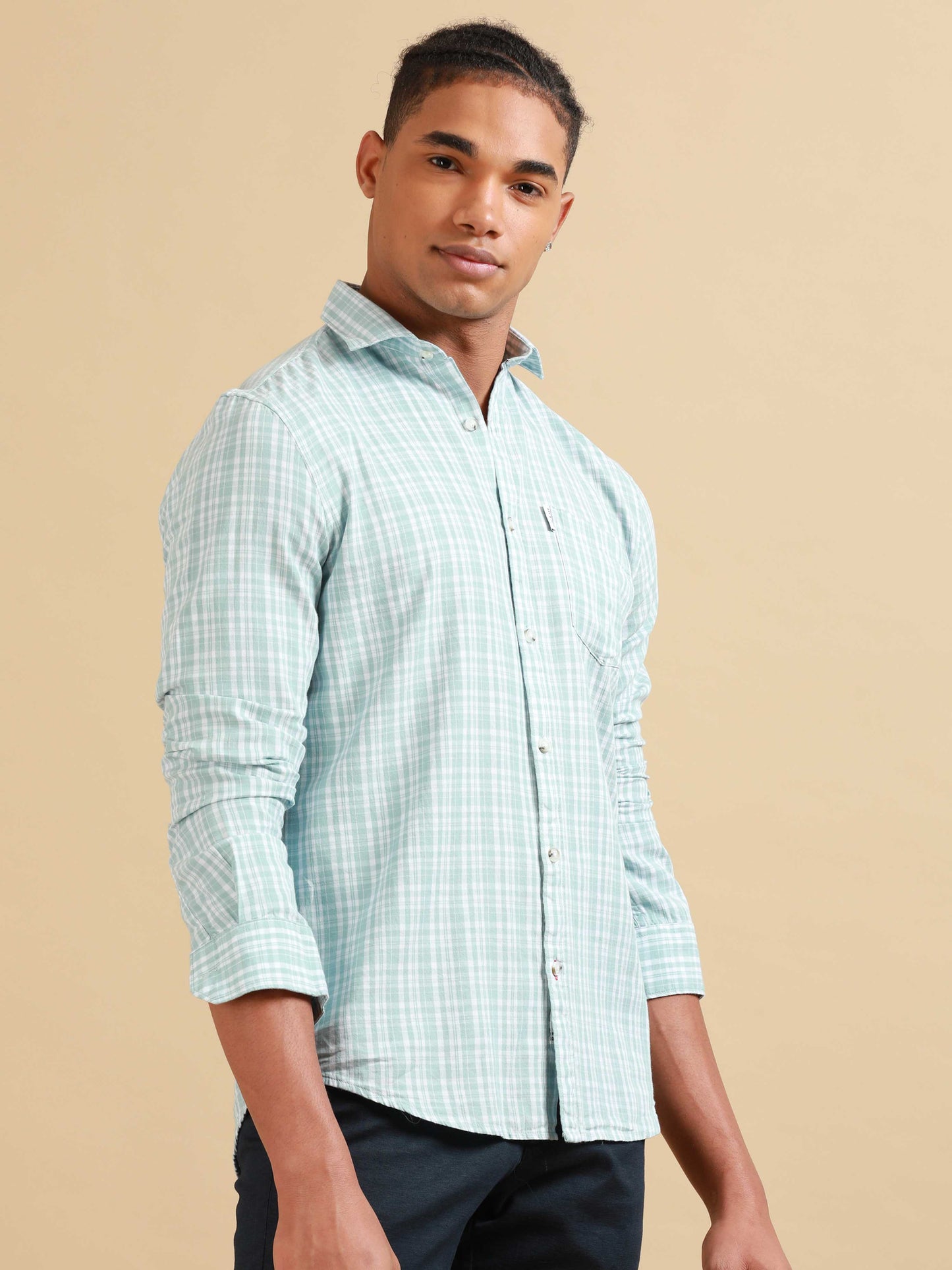 Kobe Surf Crest Check Shirt