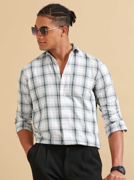 Kobe Spanish Green Check Shirt