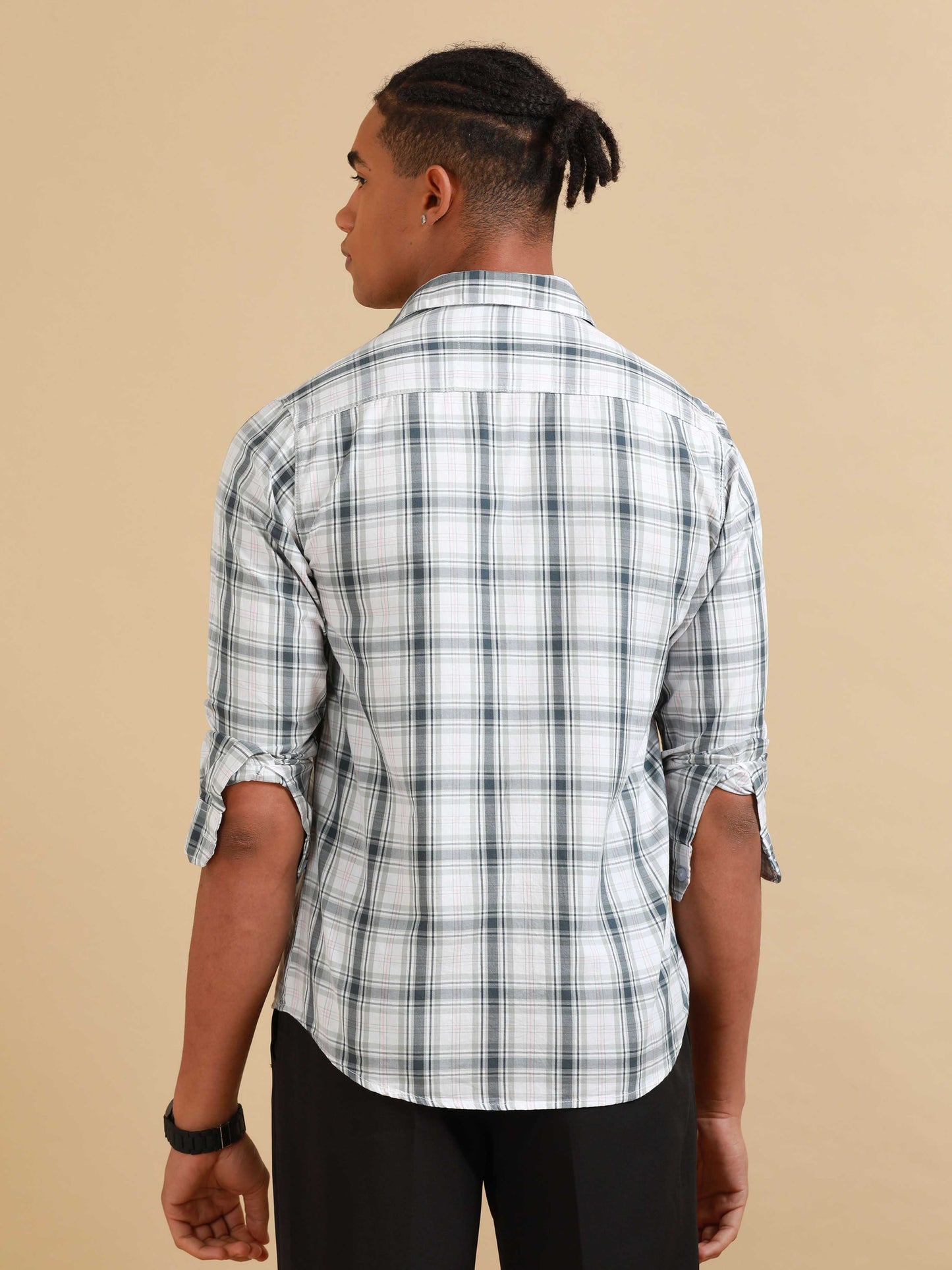 Kobe Spanish Green Check Shirt