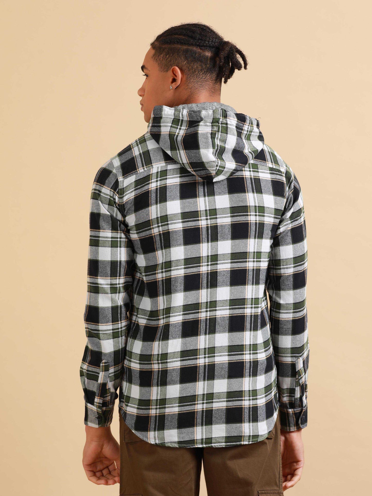 Phoenix Black & Green Check Shirt