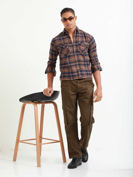 Freetown Copper Rose Check Shirt