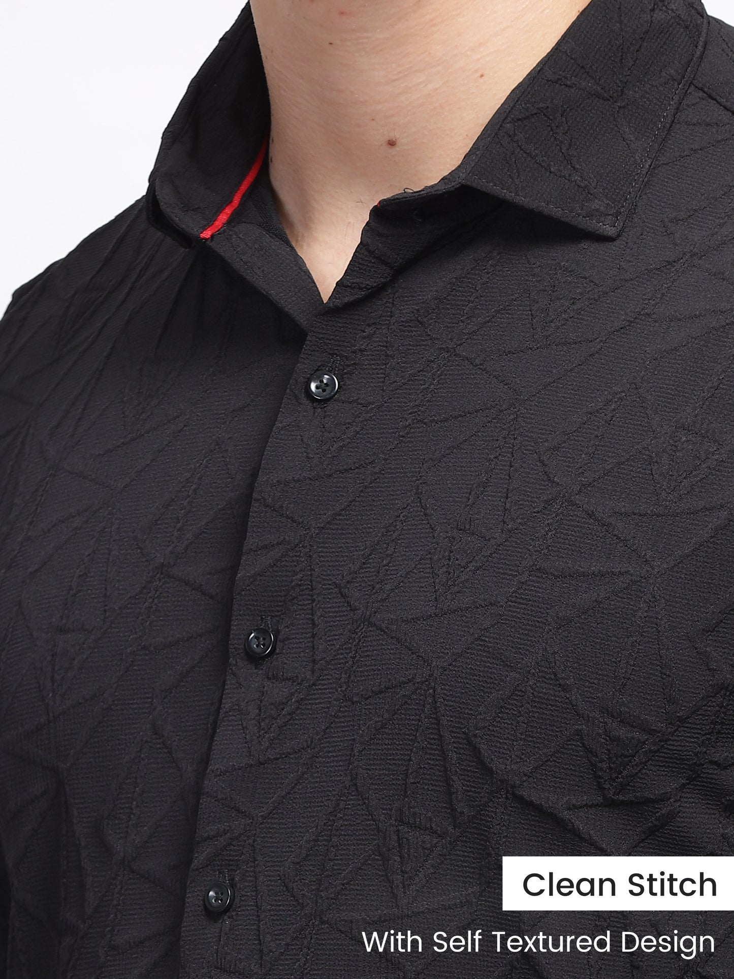 Onyx Self Textured Shirt