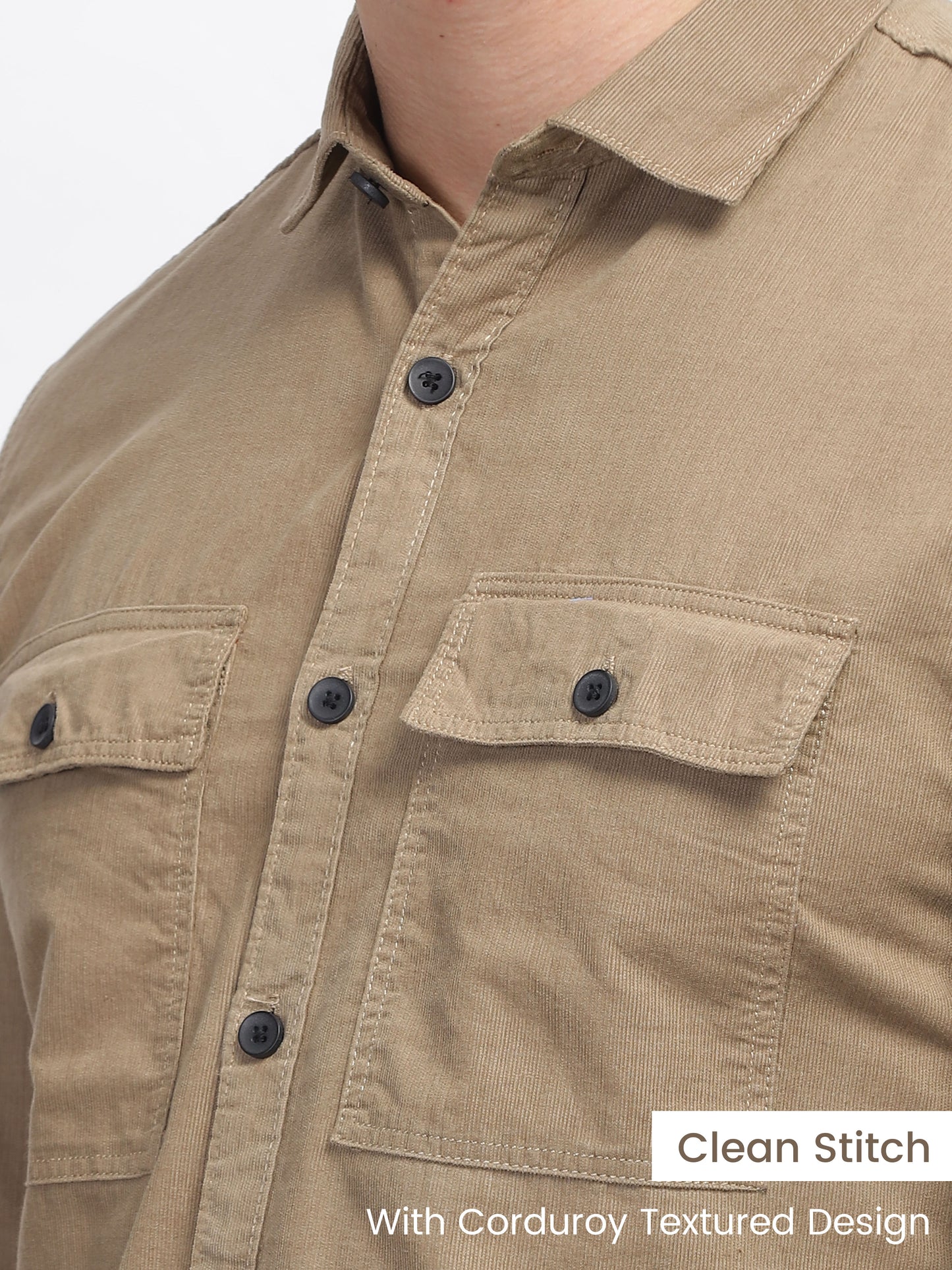 Clay Creek Cotton Corduroy Double Pocket Shirt