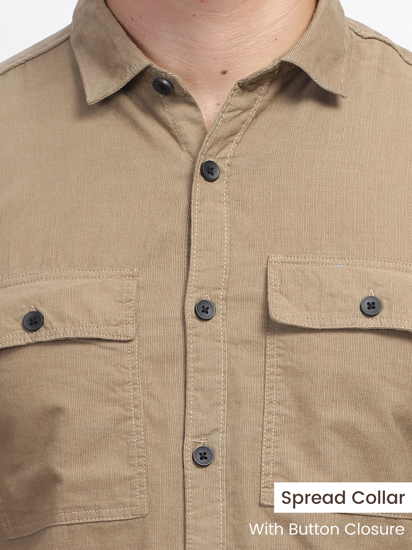 Clay Creek Cotton Corduroy Double Pocket Shirt