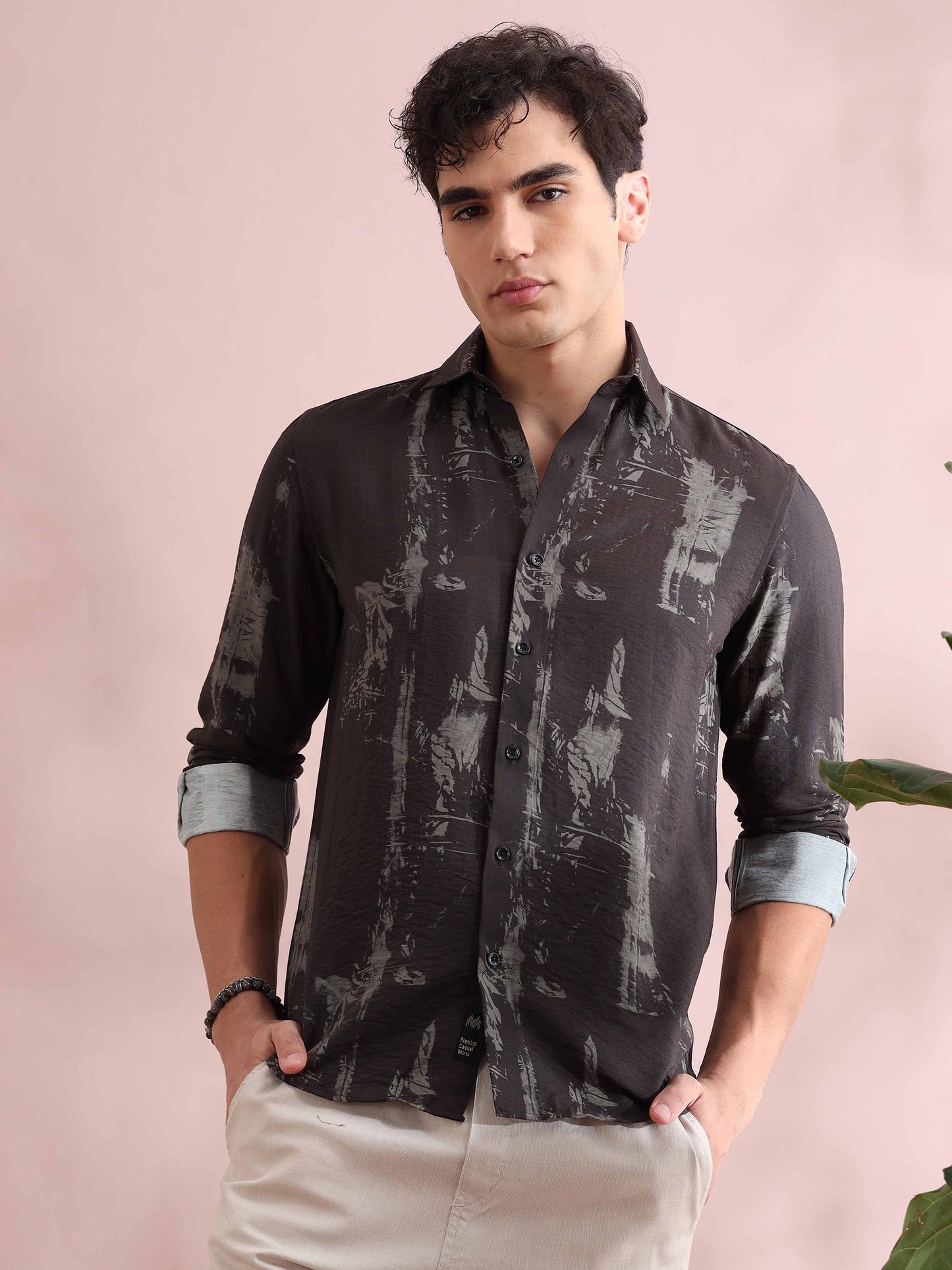 Santiago Zeus Printed Shirt