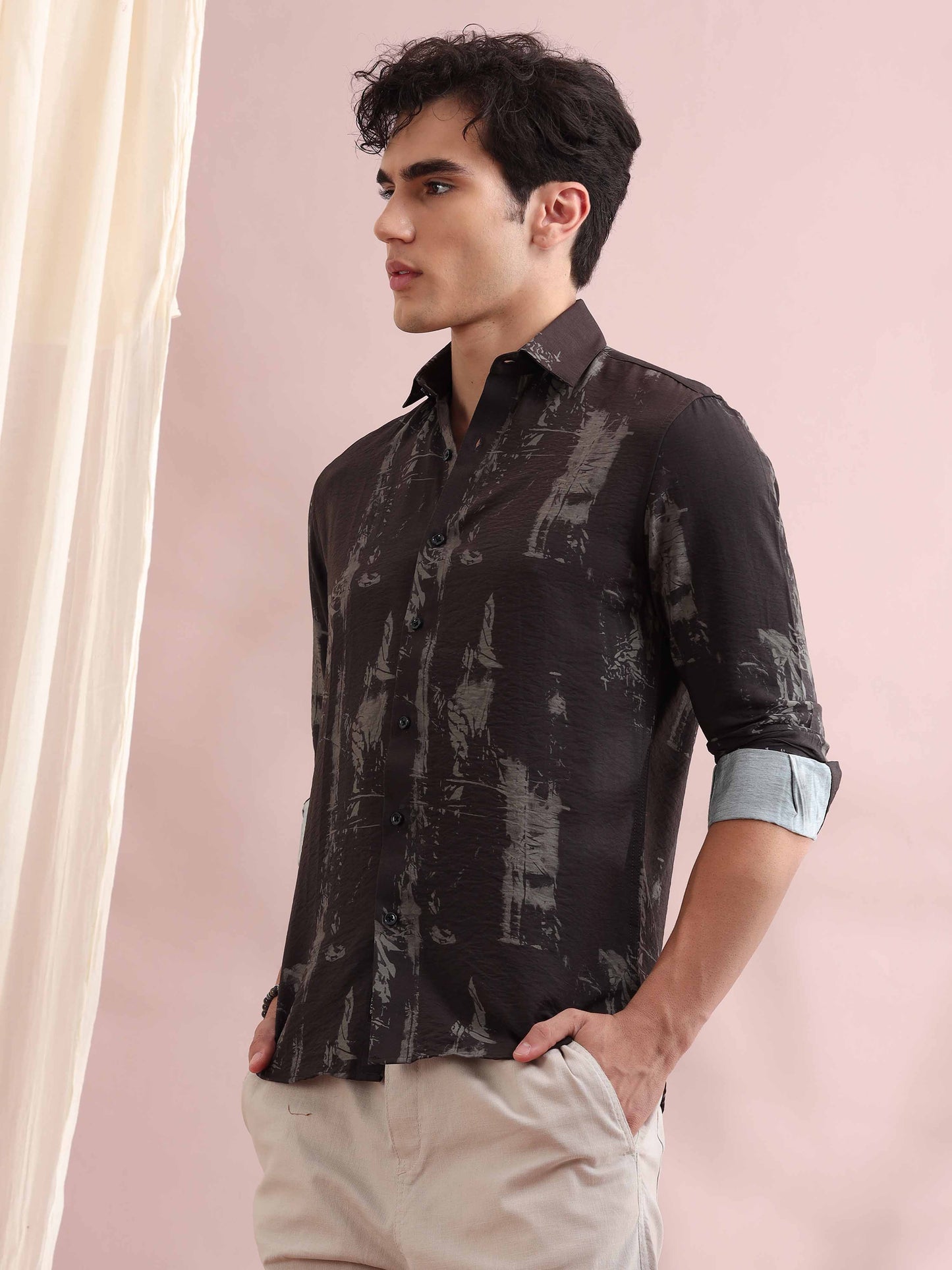 Santiago Zeus Printed Shirt