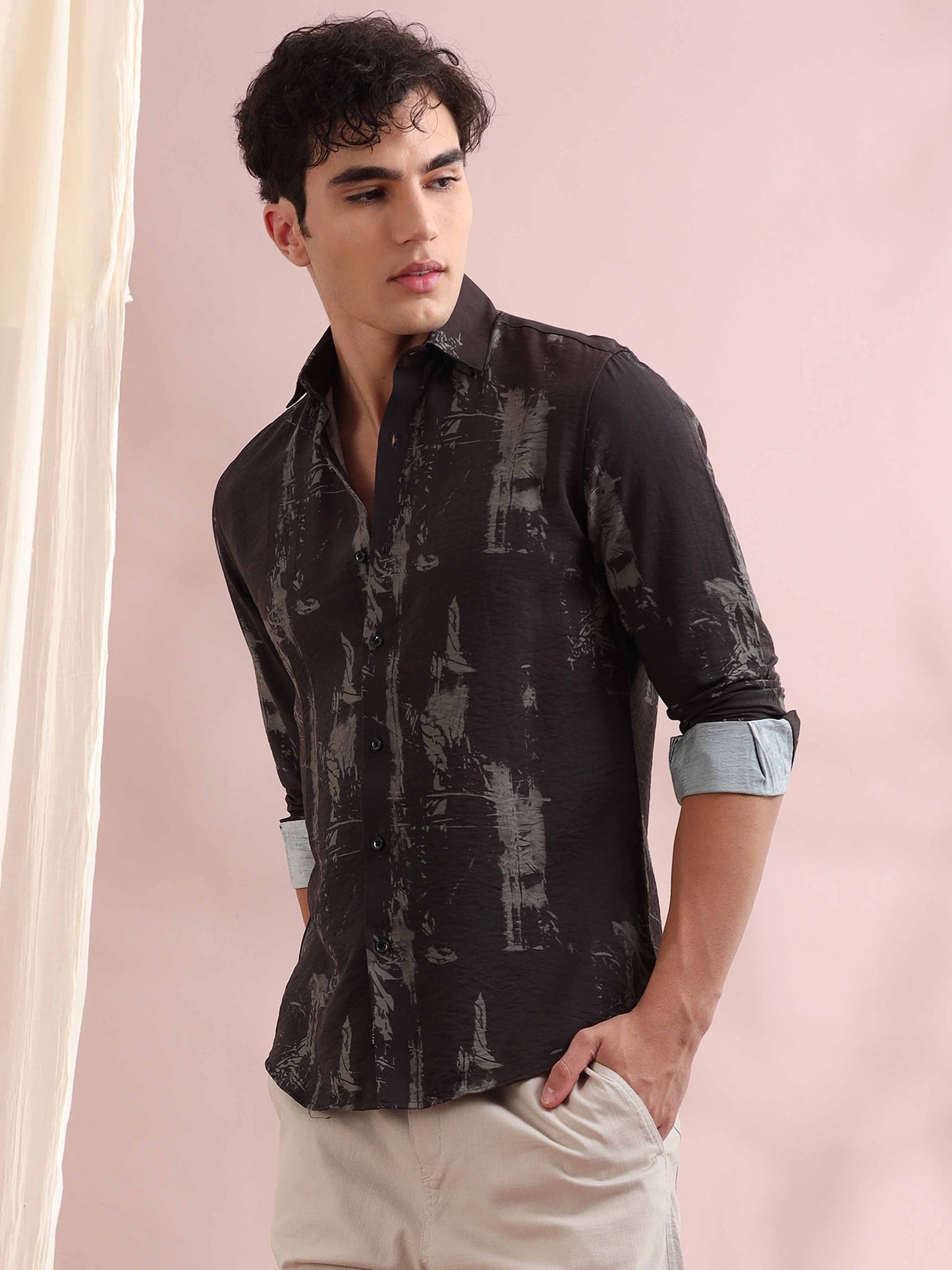 Santiago Zeus Printed Shirt